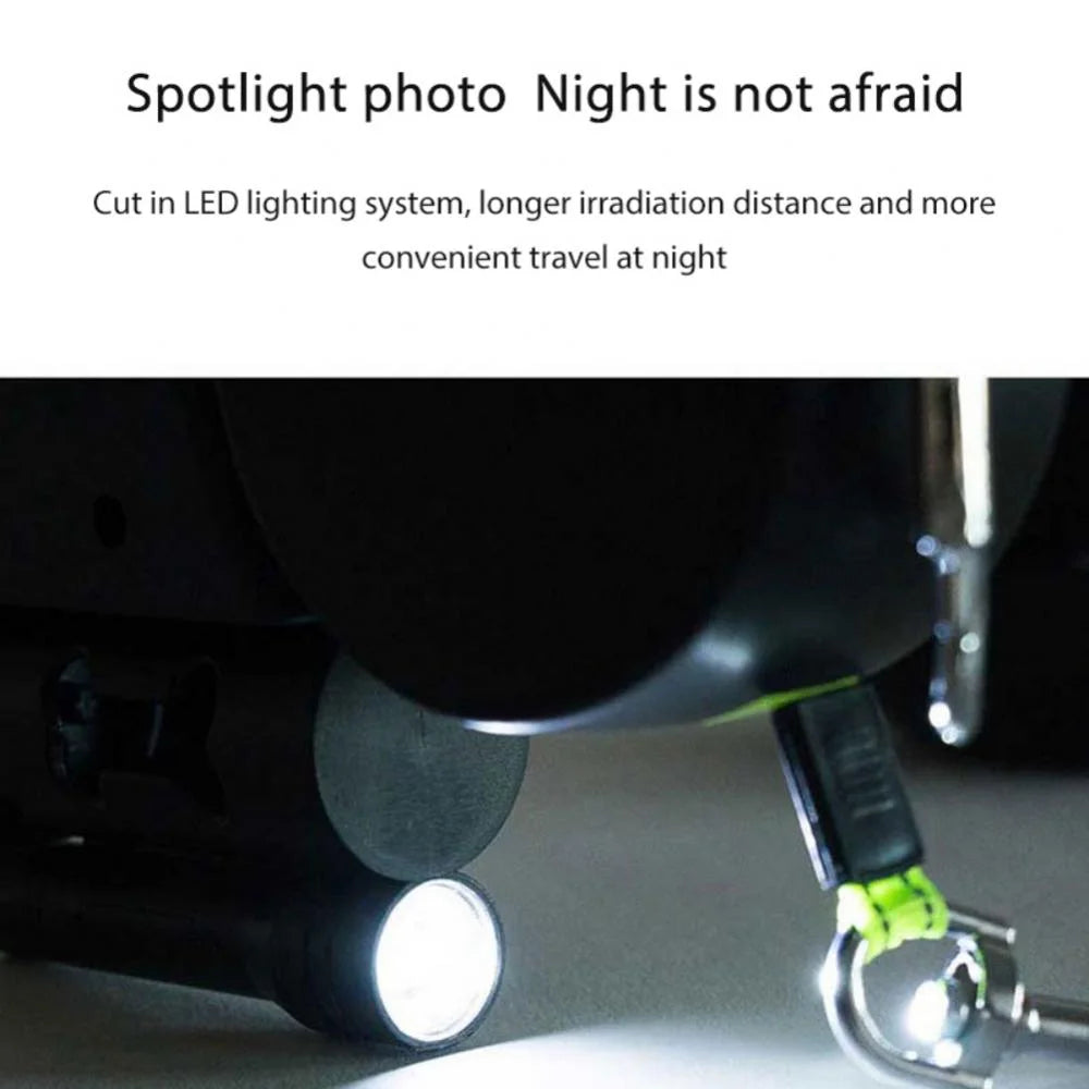 GlowLeash Duo™ – LED Dual Retractable Dog Leash for Small Dogs