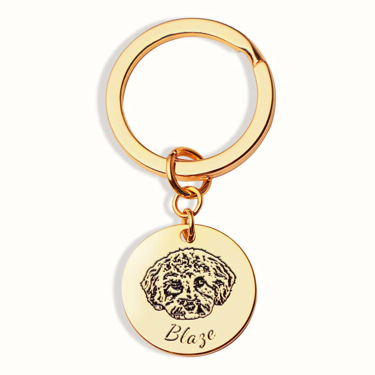 Pet Face Keychain - Furrydise