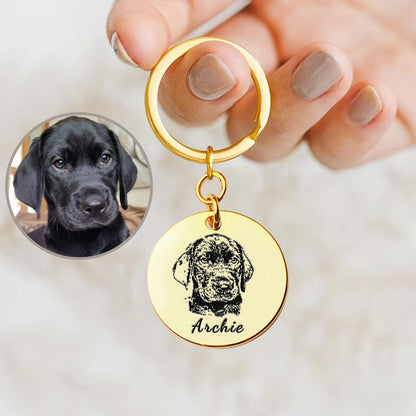 Pet Face Keychain - Furrydise