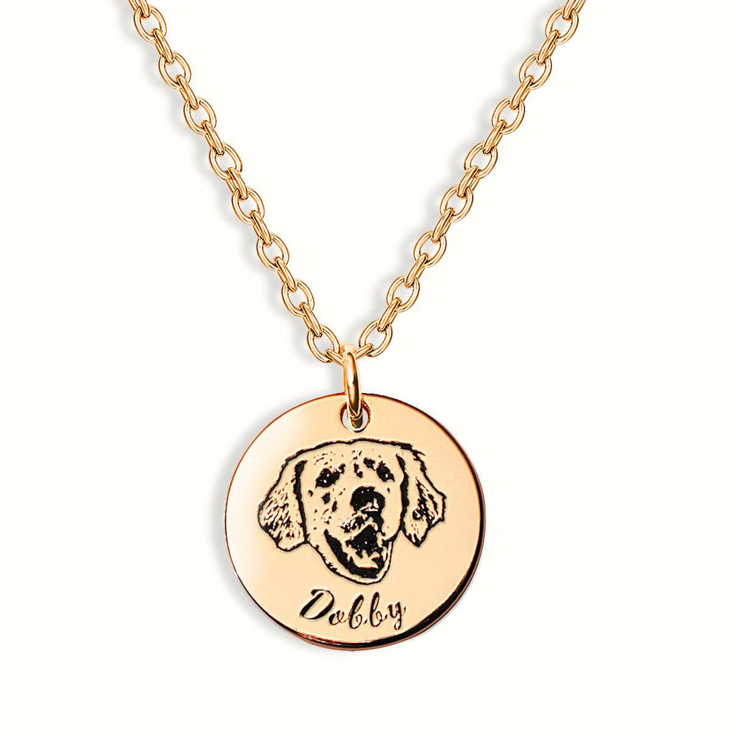 Pet Face Necklace - Furrydise