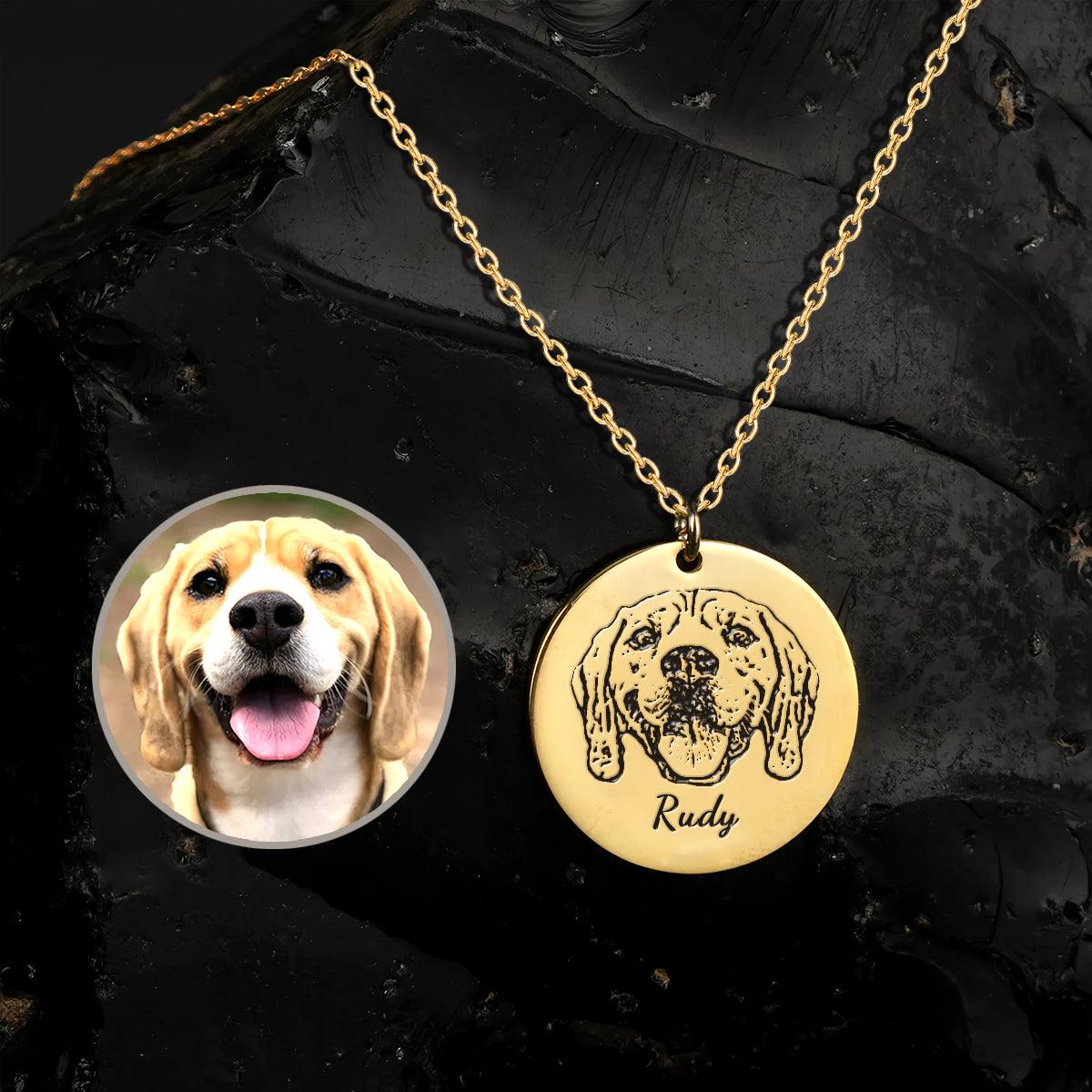 Pet Face Necklace - Furrydise