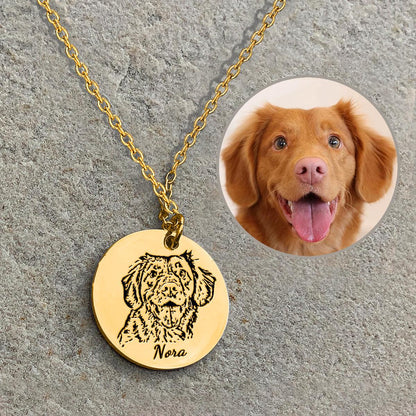 Pet Face Necklace - Furrydise