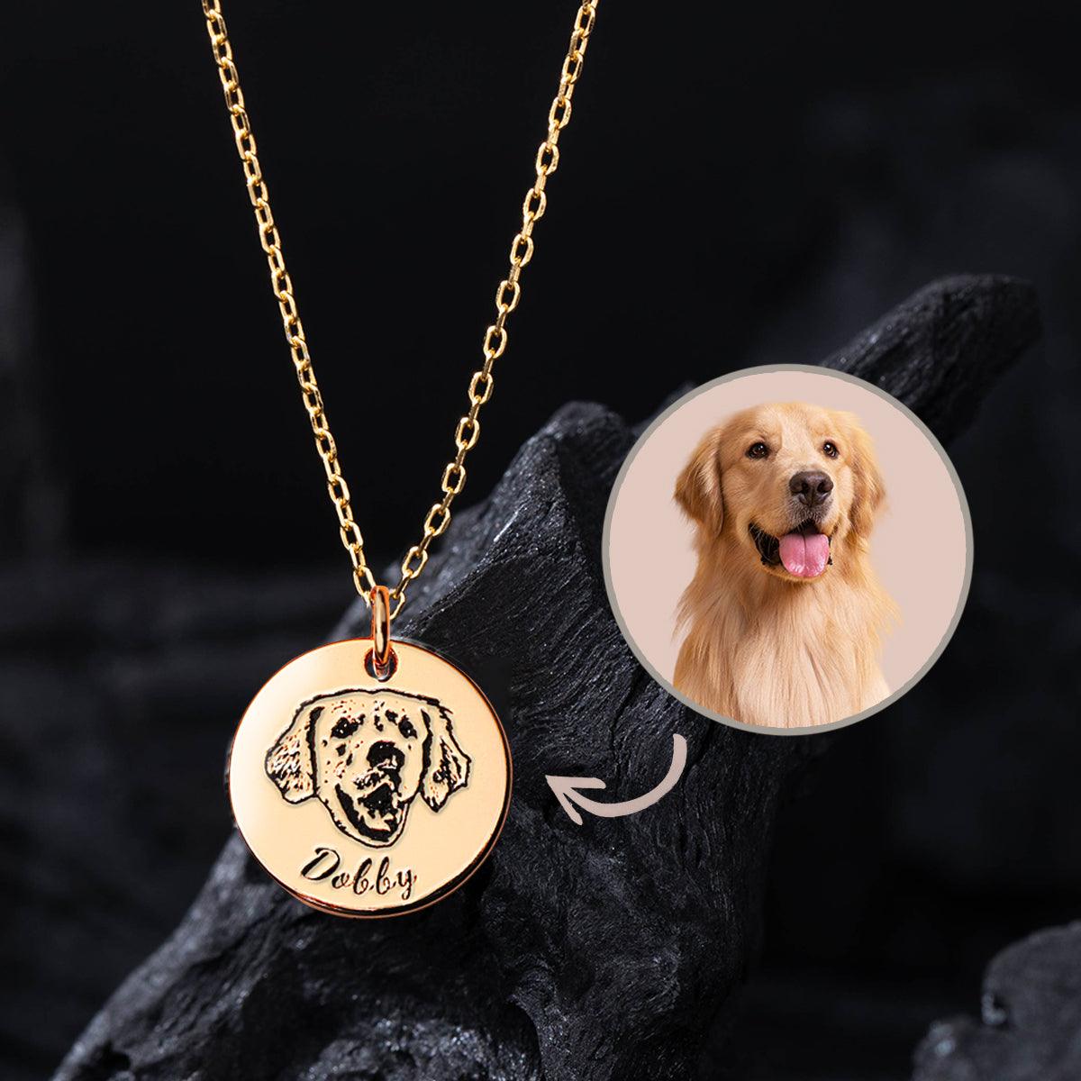 Pet Face Necklace - Furrydise