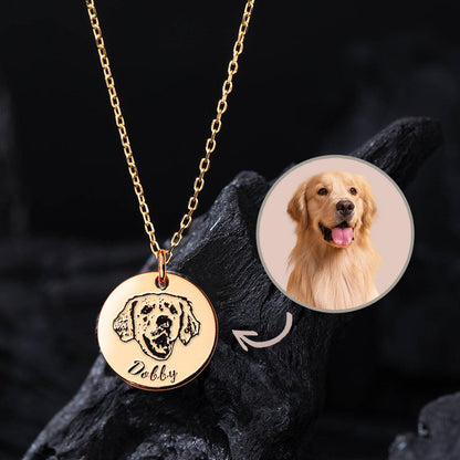 Pet Face Necklace - Furrydise