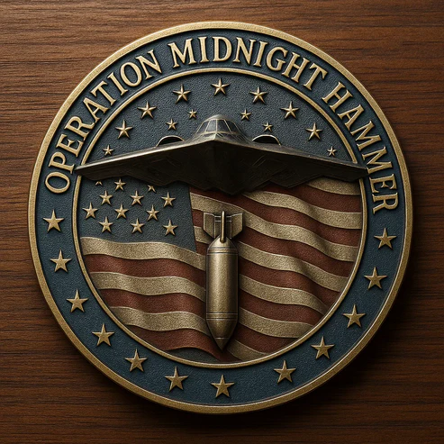 U.S.MIDNIGHT HAMMER · B-2 Spirit Commemorative Coin