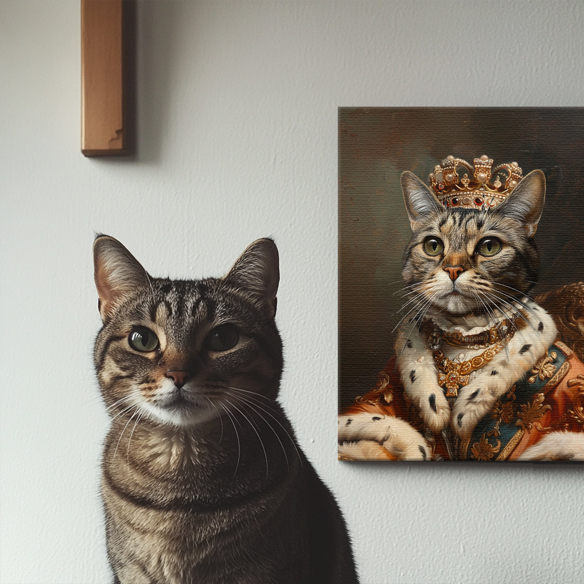 Royal Pet Portraits-The King