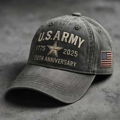 U.S. ARMY 250th Anniversary Commemorative Cap