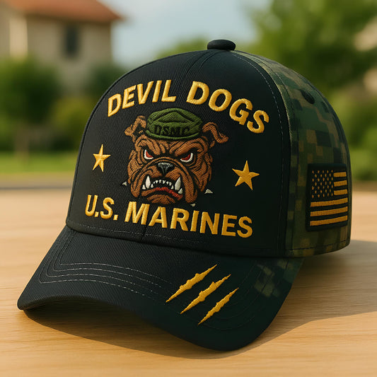 U.S. MARINES "DEVIL DOGS" Commemorative Cap