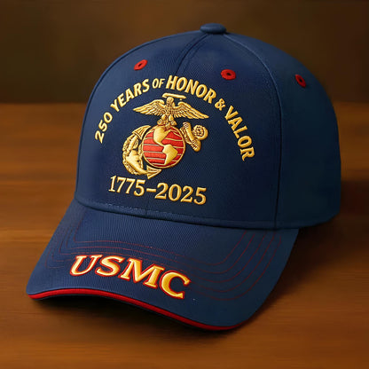 U.S. MARINE CORPS 250th Anniversary Commemorative Cap