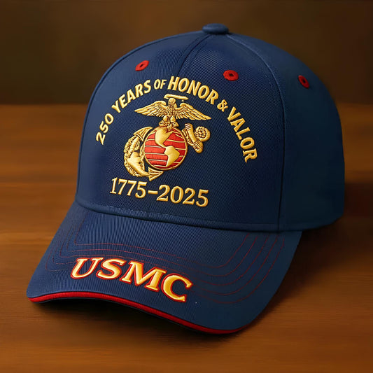 U.S. MARINE CORPS 250th Anniversary Commemorative Cap
