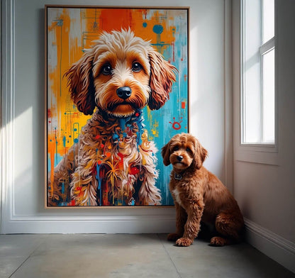 Custom Pet Portrait - Abstract Style