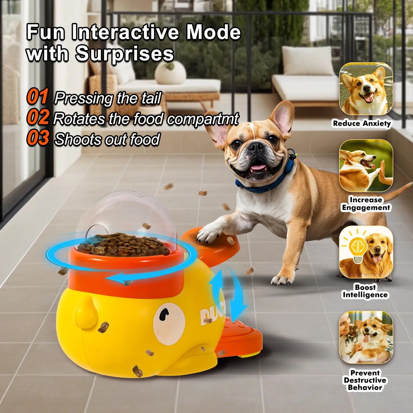 FurryDise™-SmartPaw 2-in-1 Puzzle Feeder – Slow Down, Stay Sharp!