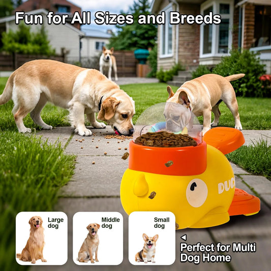 FurryDise™-SmartPaw 2-in-1 Puzzle Feeder – Slow Down, Stay Sharp!