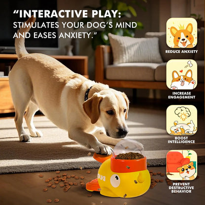 FurryDise™-SmartPaw 2-in-1 Puzzle Feeder – Slow Down, Stay Sharp!