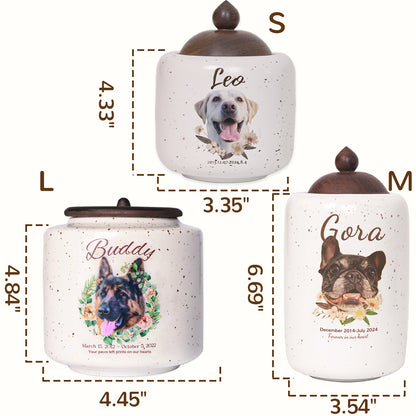 Custom Pet Portrait Urn-Small