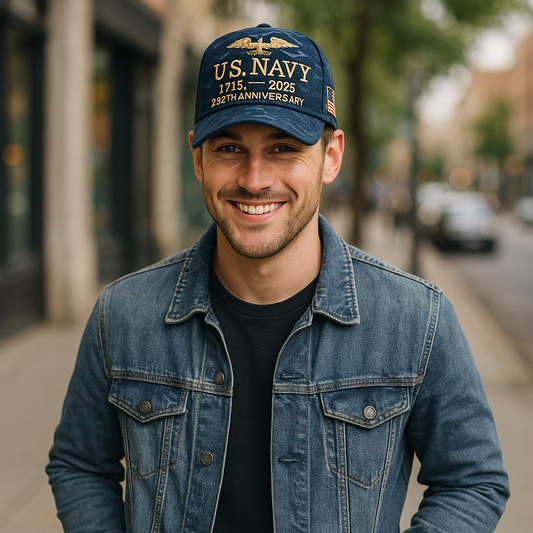 U.S. NAVY 250th Anniversary Commemorative Cap