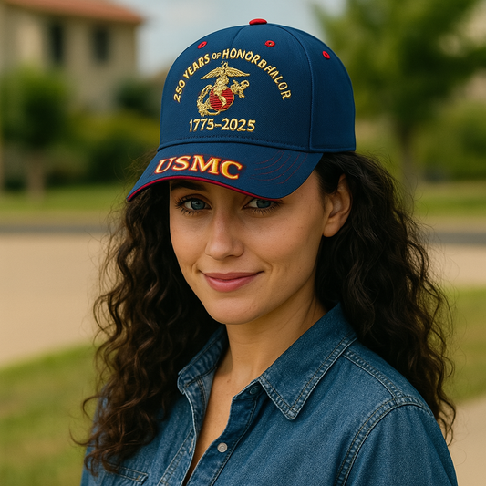 U.S. MARINE CORPS 250th Anniversary Commemorative Cap