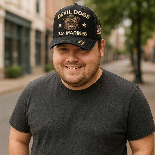 U.S. MARINES "DEVIL DOGS" Commemorative Cap