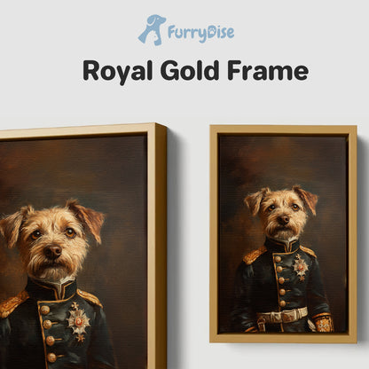 Royal Pet Portrait-The Admiral