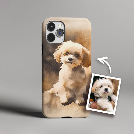 FurryDise-Watercolor Painting Phone Case