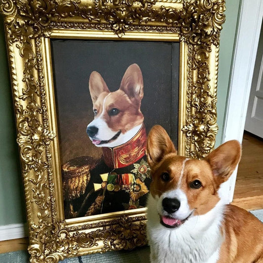 Crown and Paw - Poster The Veteran - Custom Pet Poster