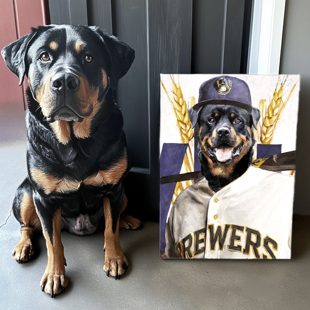 FurryDise-Custom Baseball Glory Series Texture Portrait