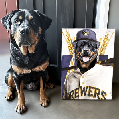 FurryDise-Custom Baseball Glory Series Texture Portrait