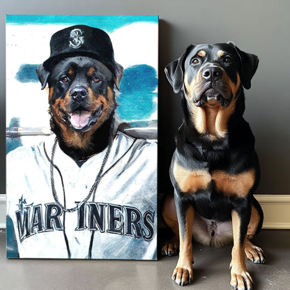 FurryDise-Custom Baseball Glory Series Texture Portrait
