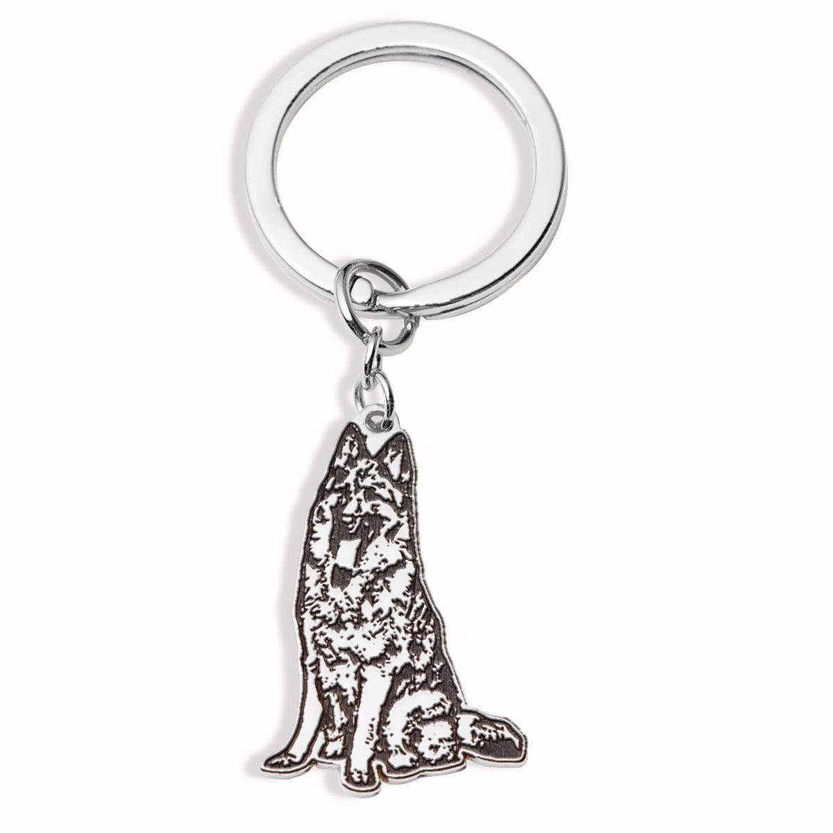 Pet Portrait Keychain - Furrydise