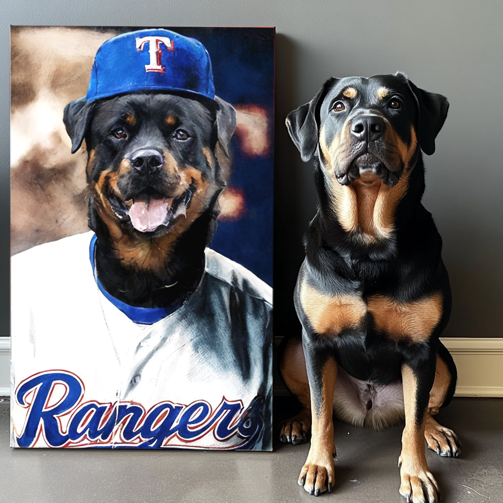 FurryDise-Custom Baseball Glory Series Texture Portrait