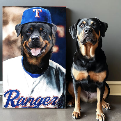 FurryDise-Custom Baseball Glory Series Texture Portrait